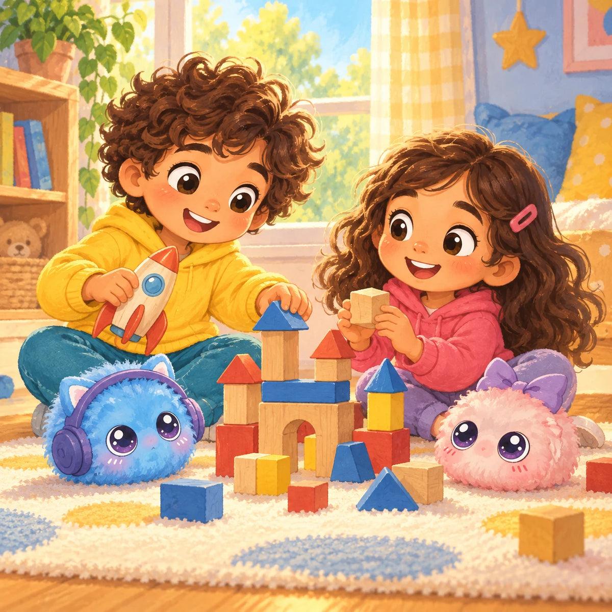 They Play Together, Alone or With Siblings